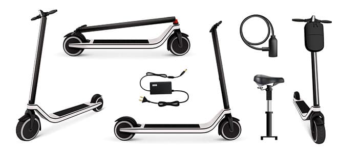 accessoires de trottinette électrique